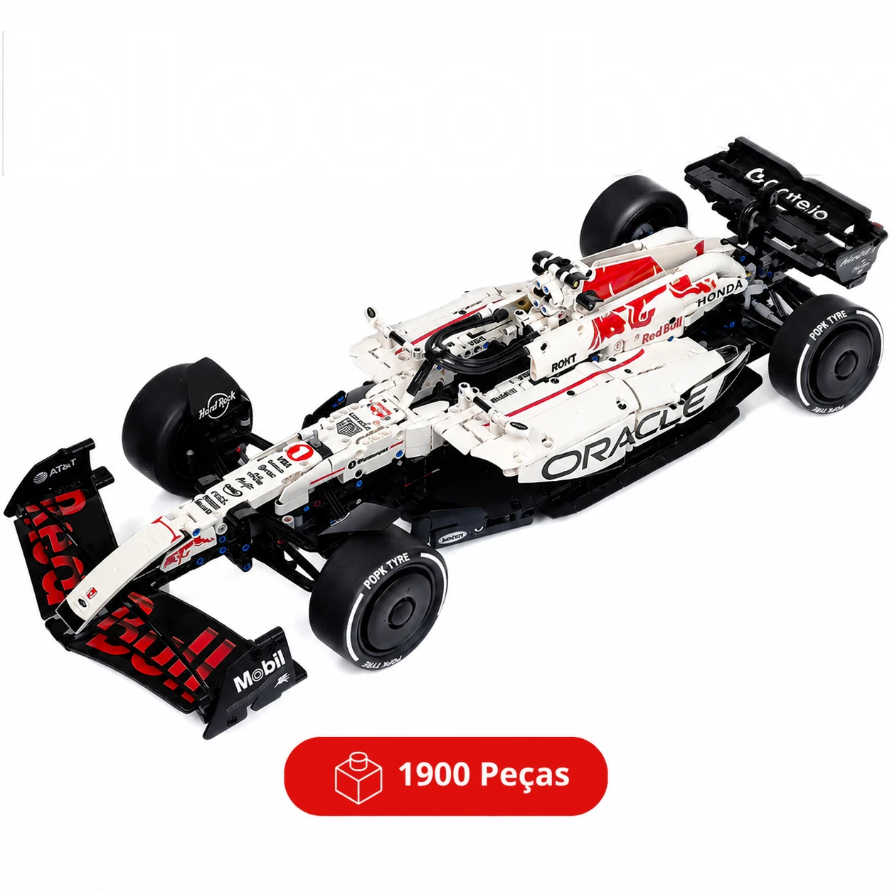 Fórmula 1 Red Bull Racing RB21 Verstappen - 1900 peças