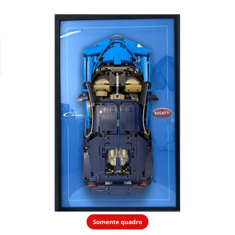 Quadro Expositor de Parede Bugatti Chiron