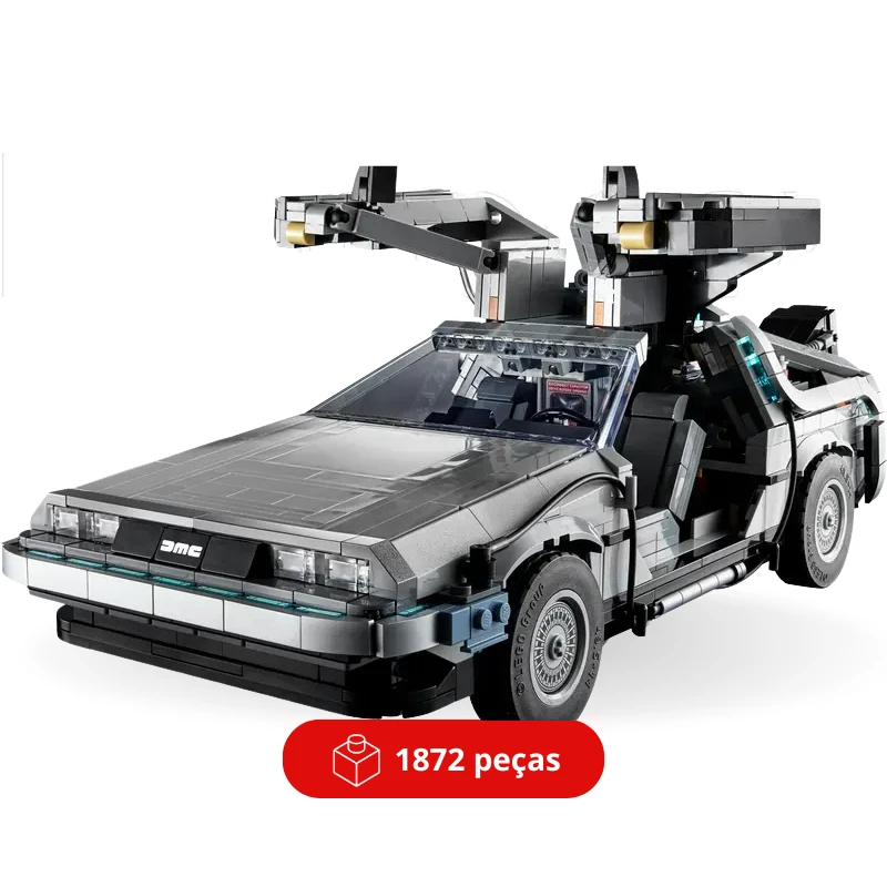 DeLorean De Volta para o Futuro - 1872 peças