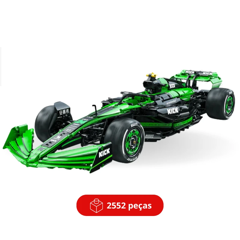 Fórmula 1 Kick Sauber - 2552 peças
