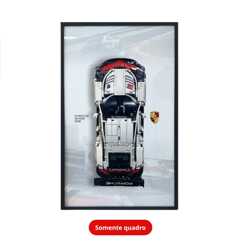 Quadro Expositor de Parede Porsche 911 RSR