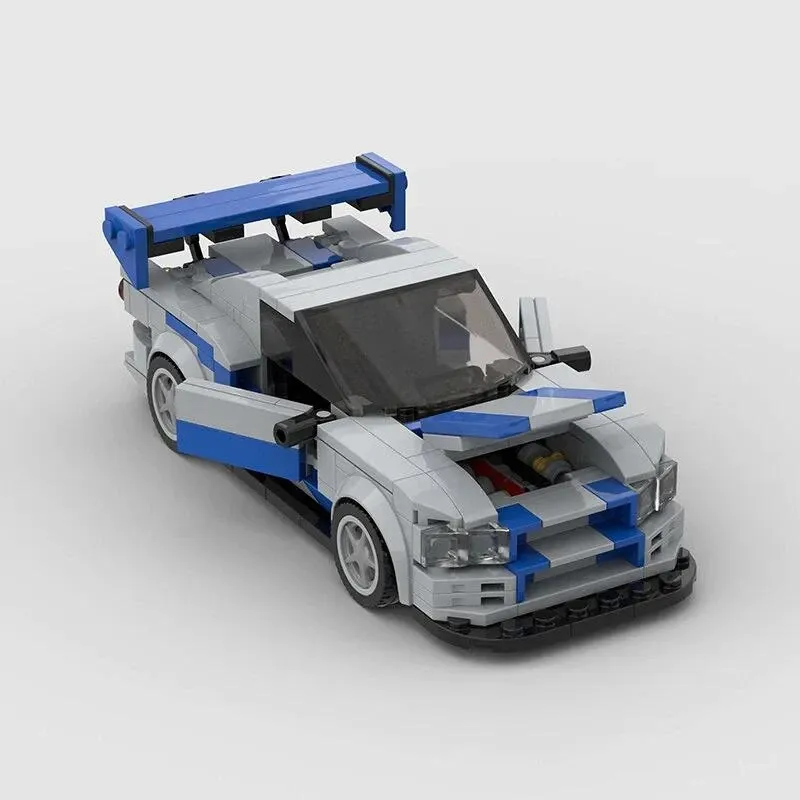Nissan Skyline R34 Velozes e Furiosos Miniatura
