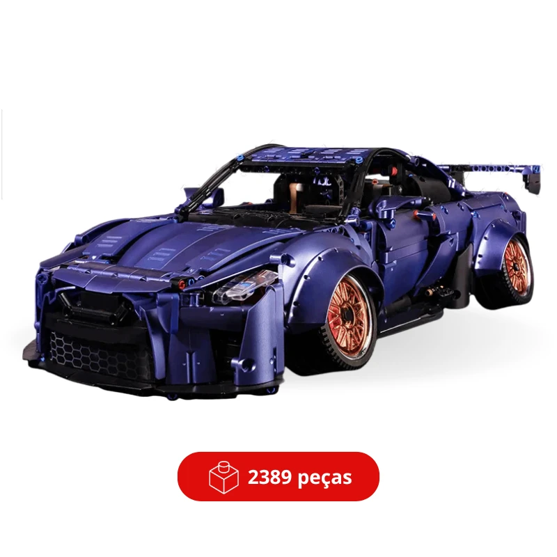 Stanced R35 Godzilla - 2389 peças