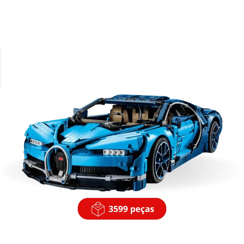Bugatti Chiron - 3599 peças